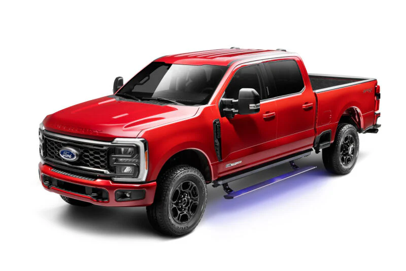 AMP Research 2022 Ford F-250/350/450 (250/350 Only Sync 4 Models) Crew Cab PowerStep XL - Black - Image 5