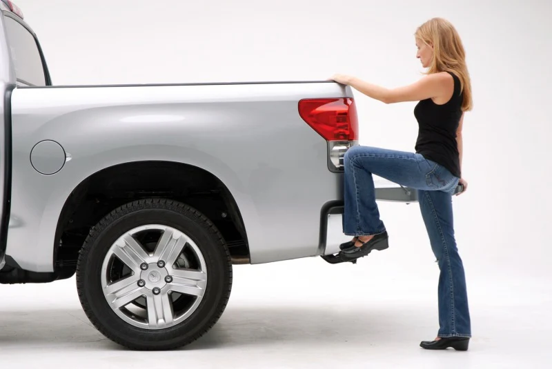 AMP Research 2022 Toyota Tundra BedStep - Black - Image 4