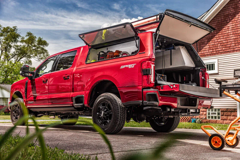 AMP Research 2023 Ford F-250 Super Duty BedStep - Black - Image 5