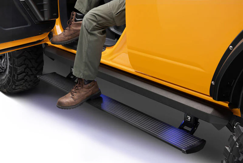 AMP Research 21-23 Ford Bronco 4 Door (Excl. Raptor) XL PowerStep - Black - Image 4