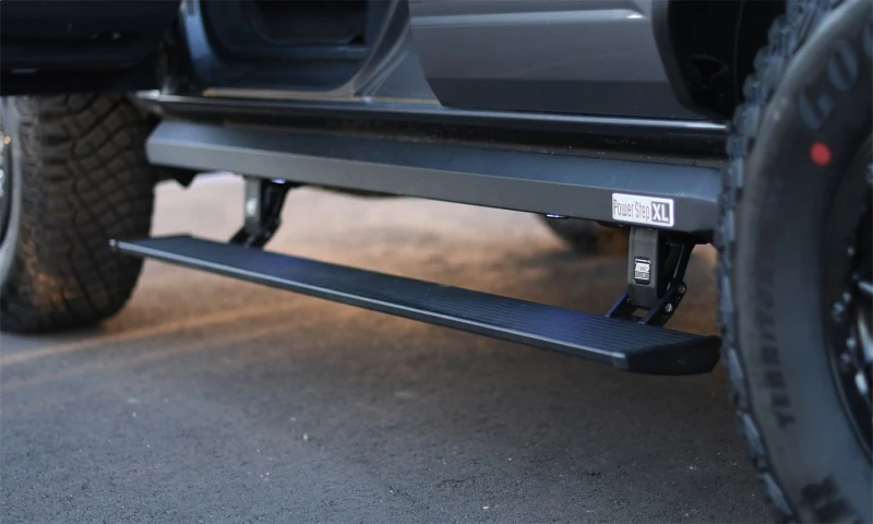AMP Research 21-23 Ford Bronco 4 Door (Excl. Raptor) XL PowerStep - Black - Image 9