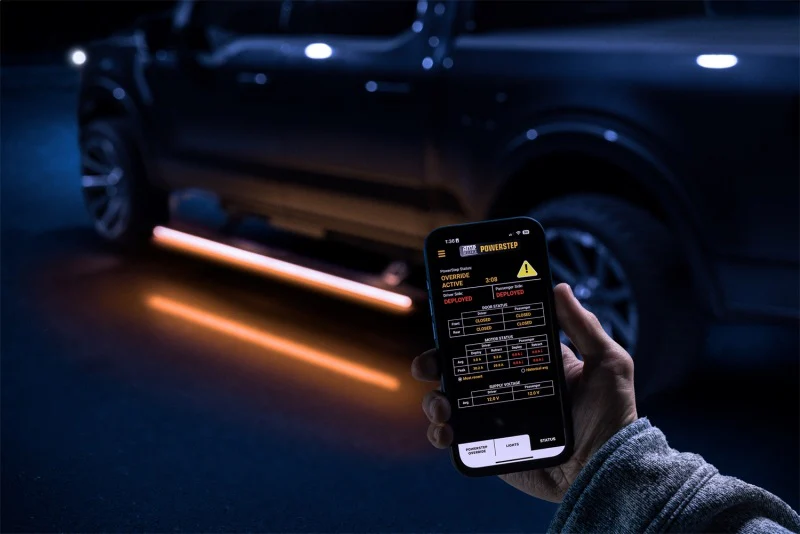 AMP Research 21-24 Ford F-150 SuperCrew PowerStep Vision - Image 11