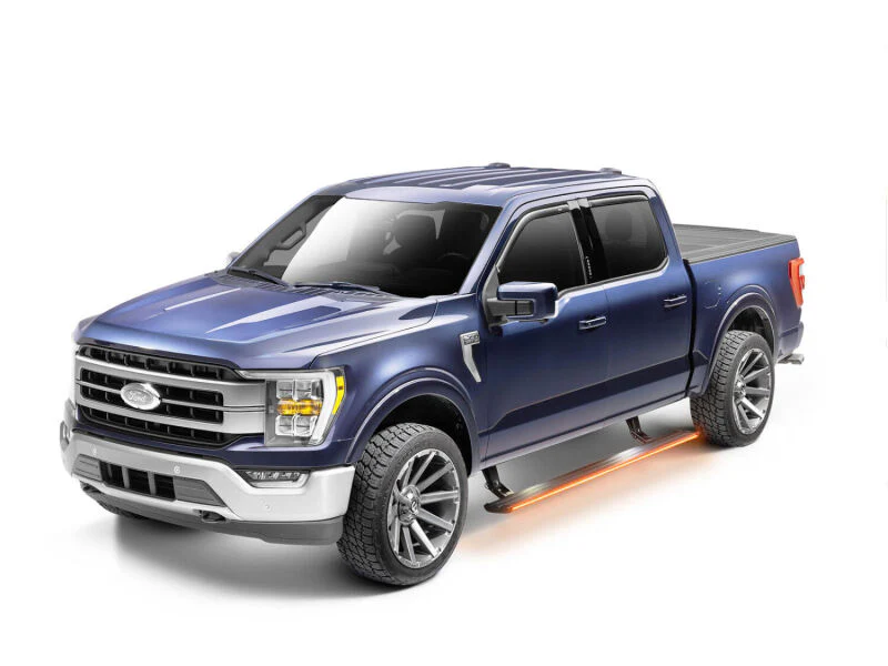 AMP Research 21-24 Ford F-150 SuperCrew PowerStep Vision - Image 14