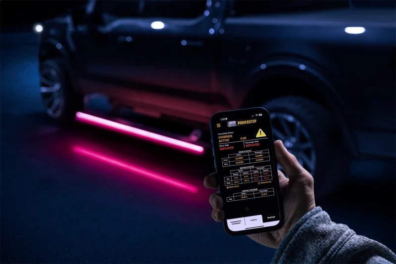 AMP Research 21-24 Ford F-150 SuperCrew PowerStep Vision - Image 17