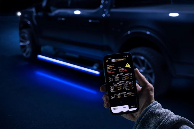AMP Research 21-24 Ford F-150 SuperCrew PowerStep Vision - Image 18