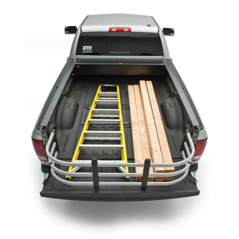 AMP Research 99-23 Ford F250/350 Superduty (Excl. SuperCrew) Bedxtender - Silver - Image 5