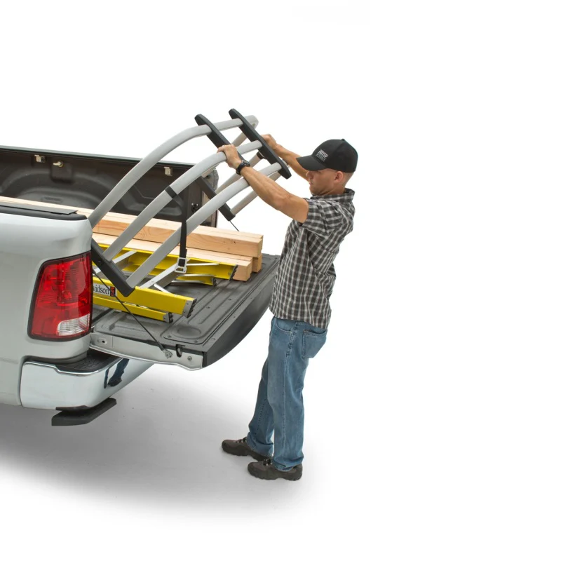 AMP Research 99-23 Ford F250/350 Superduty (Excl. SuperCrew) Bedxtender - Silver - Image 8