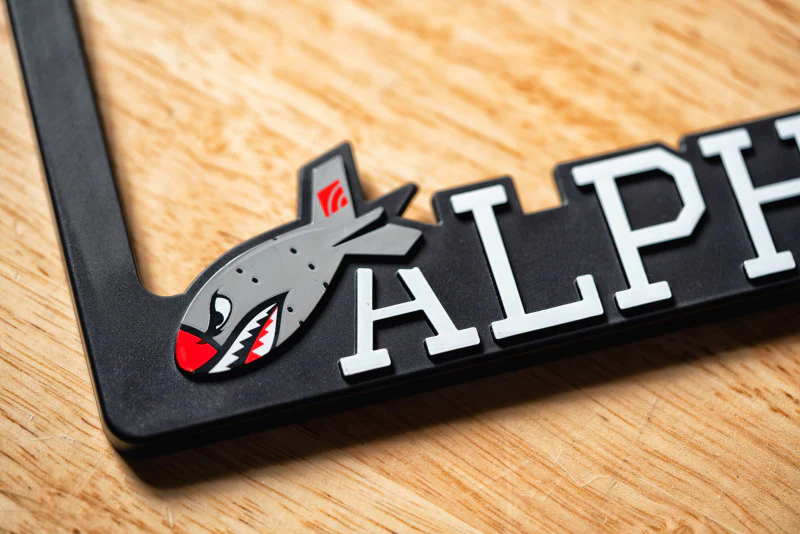 AMS Performance AMS / Alpha Army License Plate Frame - Image 2