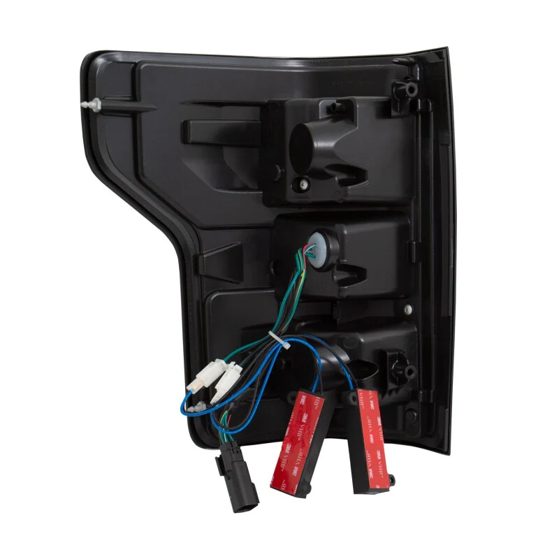 ANZO 18-19 Ford F-150 LED Taillights Black - Image 9