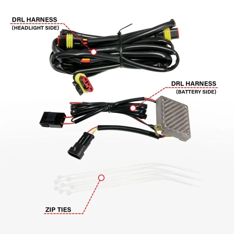 ANZO 19-21 GMC Sierra 1500 LED Projector Headlight w/Switchback+Sequential - Black - Image 3