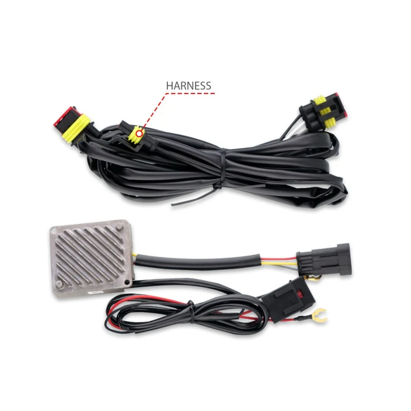 ANZO 19-22 Chevrolet Silverado 1500 LED Proj HL w/Lgt Bar SwBk Seq. Blk w/In. Light - Passenger Side - Image 17