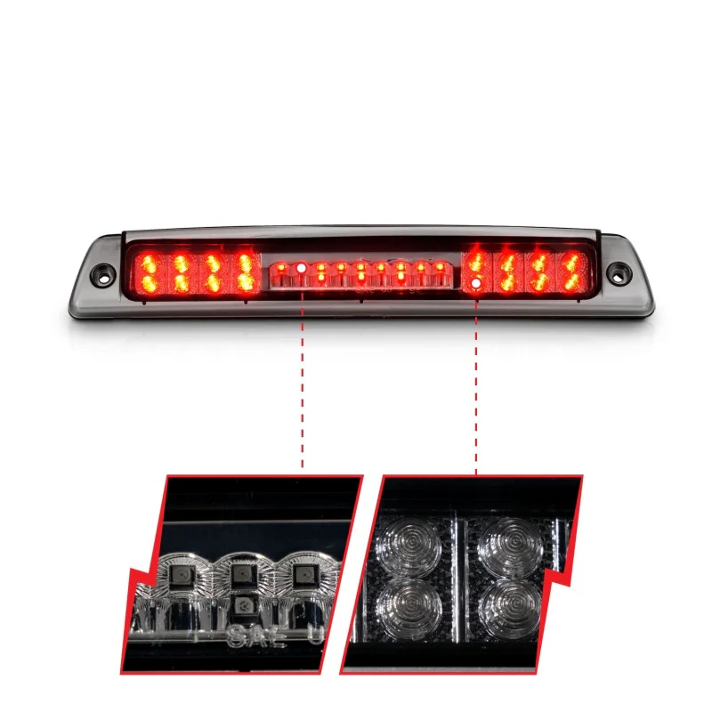 ANZO 1994-2001 Dodge Ram 1500 LED 3rd Brake Light Smoke - Image 7