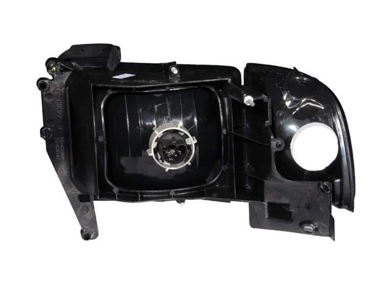 ANZO 1994-2001 Dodge Ram Crystal Headlights Chrome - Image 3