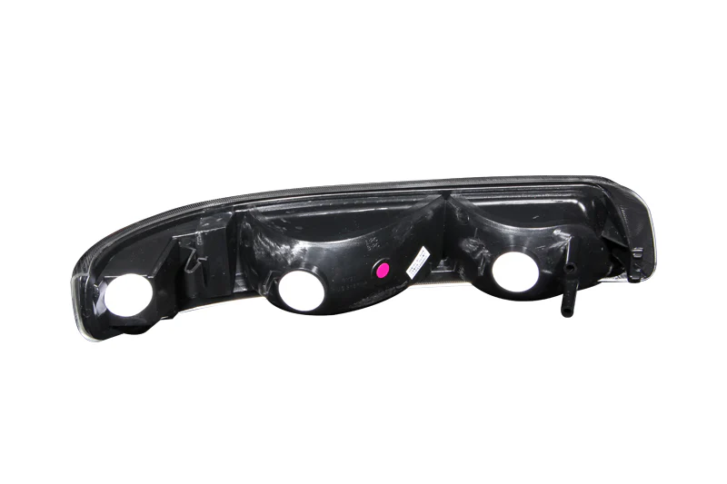ANZO 1999-2002 Chevrolet Silverado 1500 Euro Parking Lights Chrome w/ Amber Reflector - Image 4