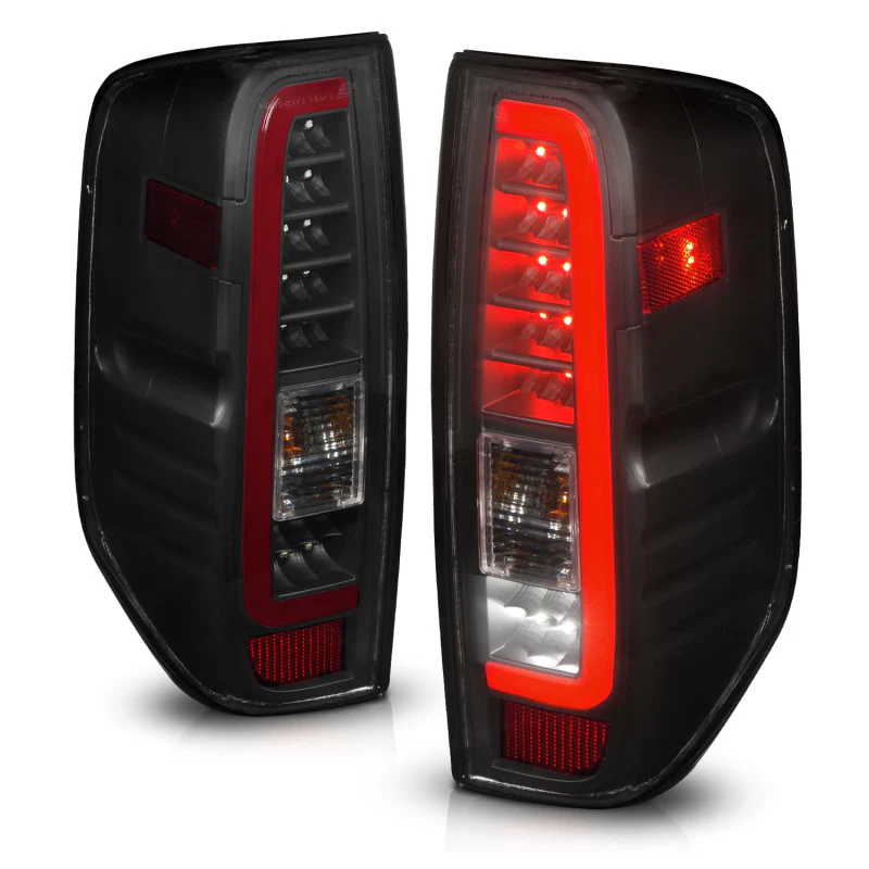ANZO 2005-2021 Nissan Frontier LED Taillights Black Housing/Smoke Lens - Image 12