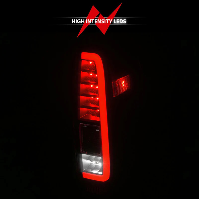 ANZO 2005-2021 Nissan Frontier LED Taillights Black Housing/Smoke Lens - Image 8