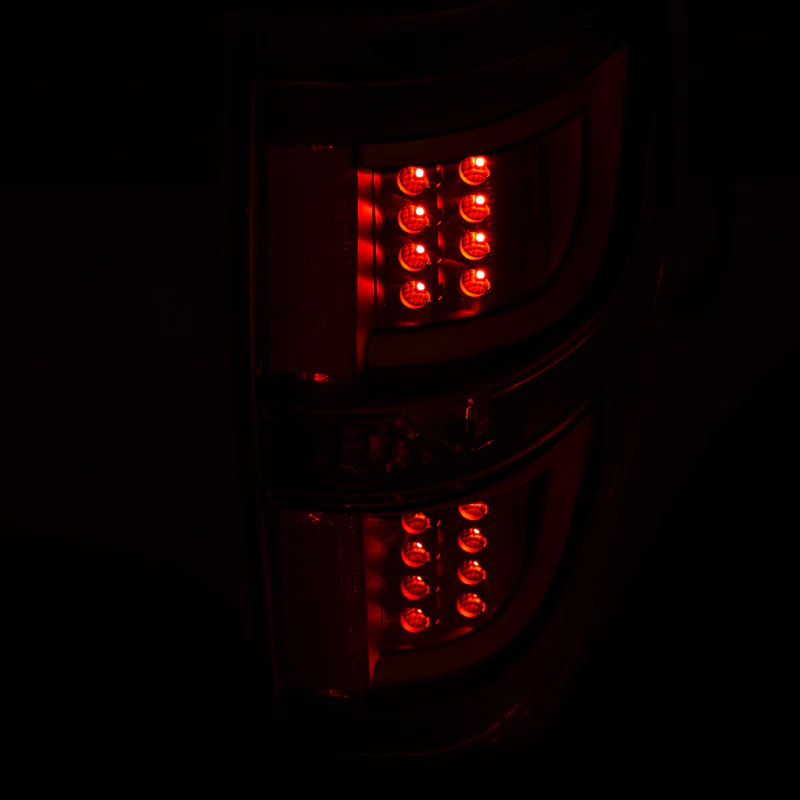 ANZO 2009-2013 Ford F-150 LED Taillights Black - Image 3