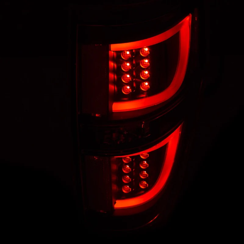 ANZO 2009-2013 Ford F-150 LED Taillights Black - Image 4