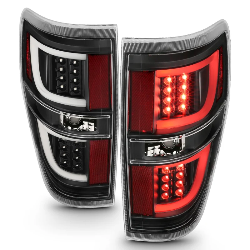 ANZO 2009-2013 Ford F-150 LED Taillights Black - Image 6