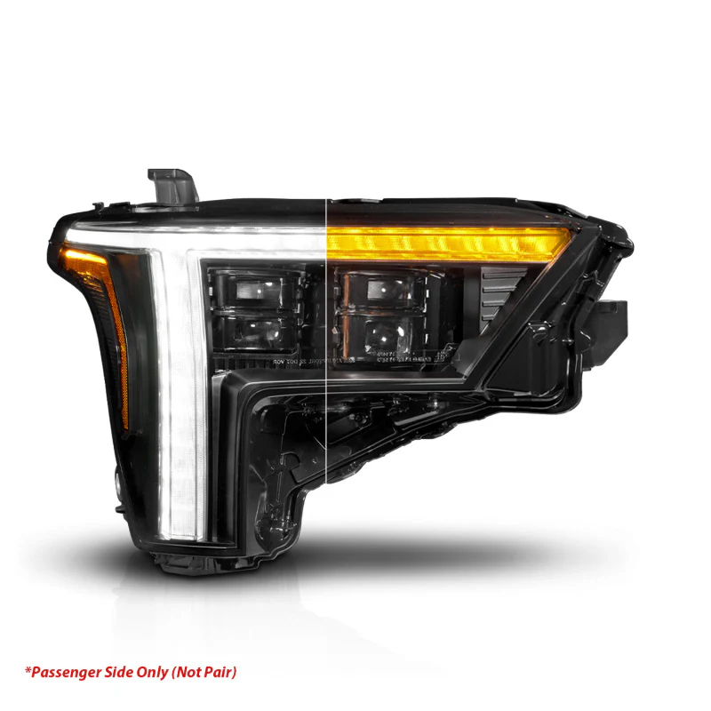 ANZO 22-24 Toyota Tundra (w/Factory LED Refl.) Z-Series Full LED Proj Headlights - Pass. Side ONLY - Image 3