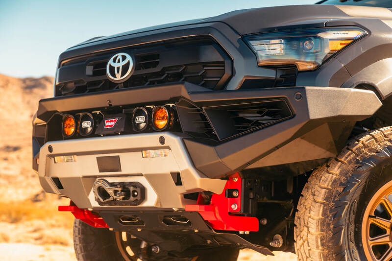 ARB 2024+ Toyota Tacoma Zenith Winch Bar - TXT Black - Image 3