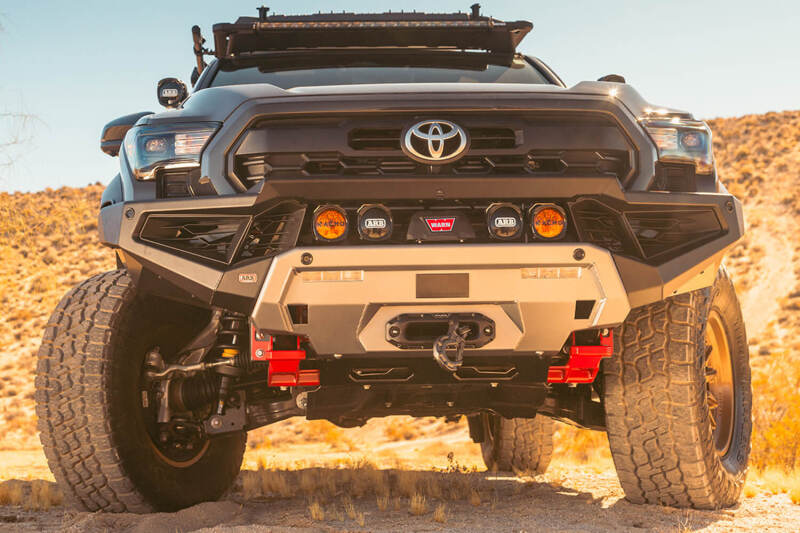 ARB 2024+ Toyota Tacoma Zenith Winch Bar - TXT Black - Image 6