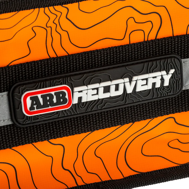 ARB Micro Recovery Bag Orange/Black Topographic Styling PVC Material - Image 13