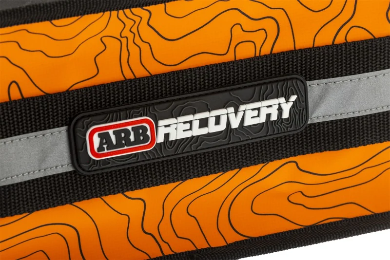 ARB Micro Recovery Bag Orange/Black Topographic Styling PVC Material - Image 5