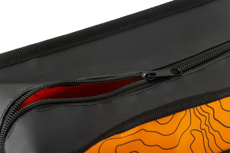 ARB Micro Recovery Bag Orange/Black Topographic Styling PVC Material - Image 8