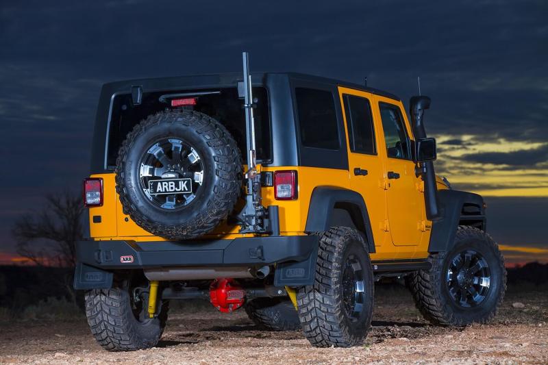 ARB Rear Bar Textured Blk Jk Jeep - Image 7
