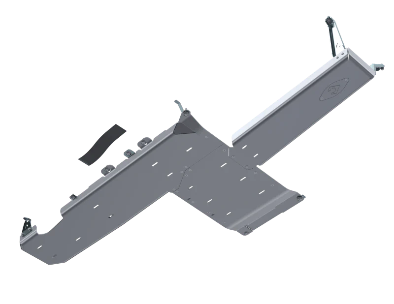 Artec Industries 18-25 Jeep Wrangler JL Sahara Full Bellypan w/ Oil Door - 4 Door 2.0L Aluminum