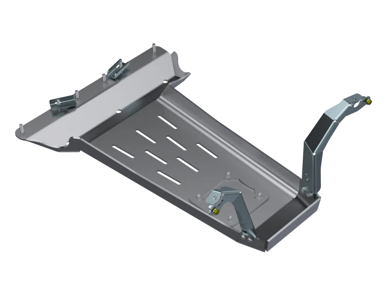 Artec Industries 21-25 Jeep Wrangler JL Rubicon Jlu Oil Skid Only w/ Oil Door - 4 Door 392 Hemi Alum