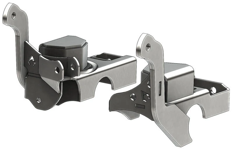 Artec Industries 93-06 Jeep Wrangler TJ Lj Coil / Lca Combo Brackets Front Axle - Normal Hole