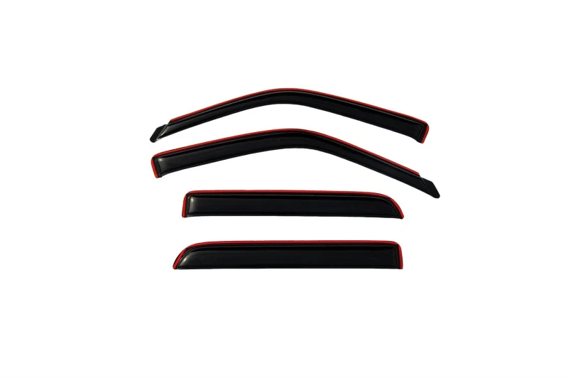 AVS 02-03 Lincoln Blackwood Ventvisor In-Channel Front & Rear Window Deflectors 4pc - Smoke - Image 16