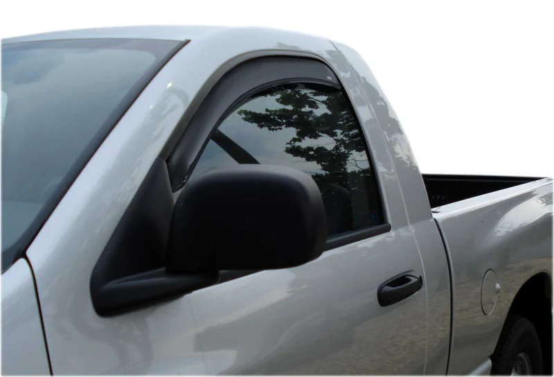 AVS 02-08 Dodge RAM 1500 Standard Cab Ventvisor In-Channel Window Deflectors 2pc - Smoke - Image 7
