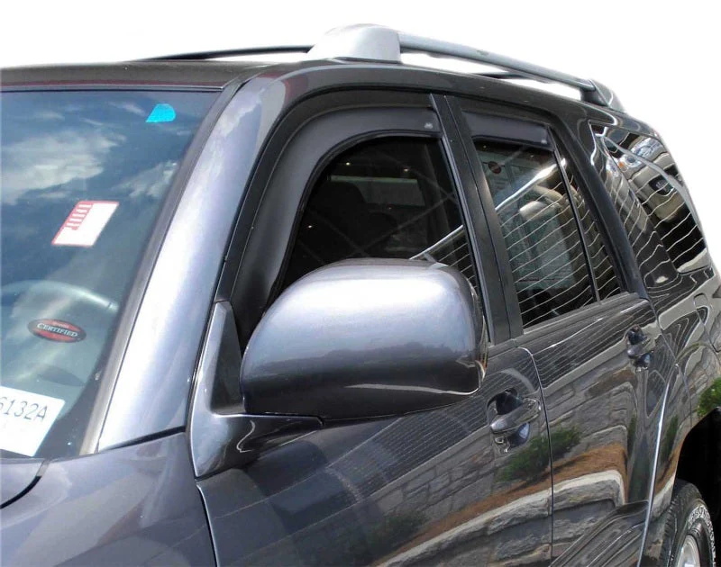 AVS 03-09 Toyota 4Runner Ventvisor In-Channel Front & Rear Window Deflectors 4pc - Smoke - Image 7