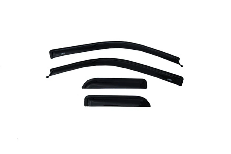 AVS 04-14 Ford F-150 Supercab Ventvisor Outside Mount Window Deflectors 4pc - Smoke - Image 11