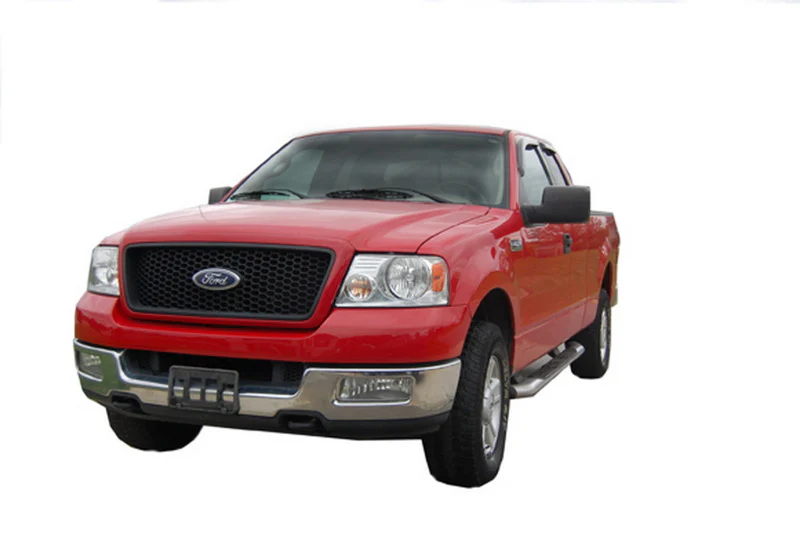 AVS 04-14 Ford F-150 Supercab Ventvisor Outside Mount Window Deflectors 4pc - Smoke - Image 6