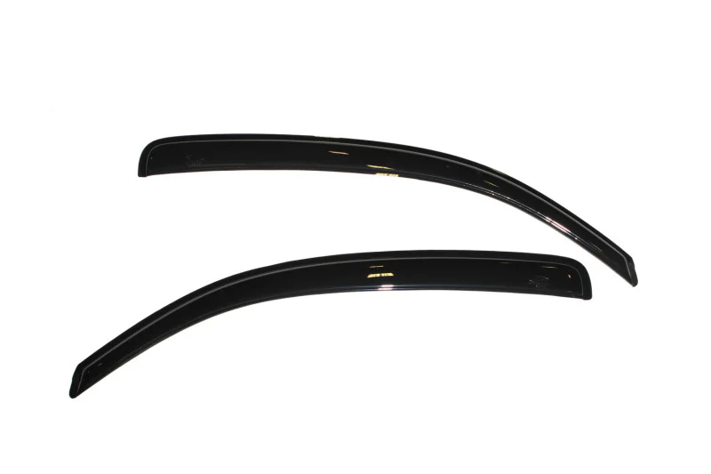 AVS 05-15 Toyota Tacoma Standard Cab Ventvisor Outside Mount Window Deflectors 2pc - Smoke - Image 4