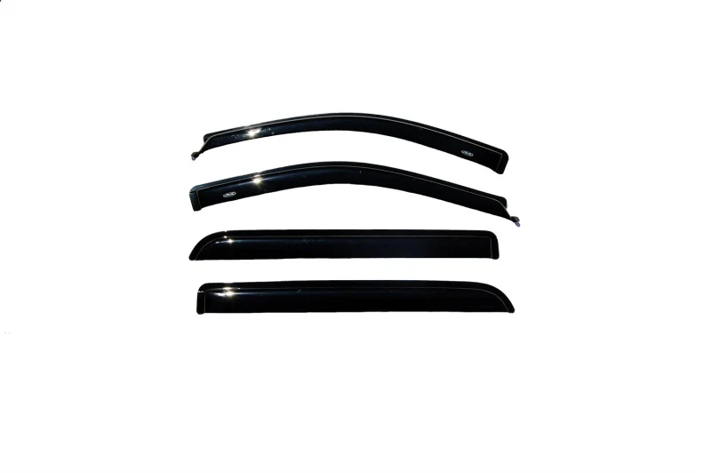 AVS 06-08 Lincoln Mark LT Ventvisor Outside Mount Window Deflectors 4pc - Smoke - Image 2