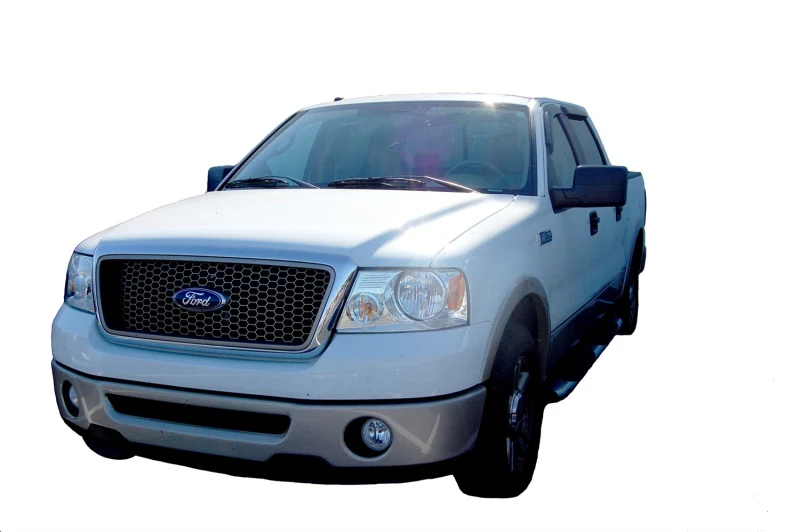 AVS 06-08 Lincoln Mark LT Ventvisor Outside Mount Window Deflectors 4pc - Smoke - Image 4