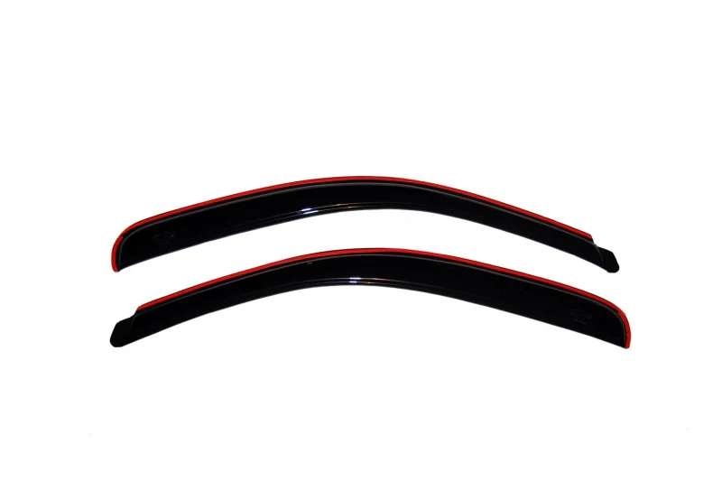 AVS 07-18 Jeep Wrangler (2 Door Only) Ventvisor In-Channel Window Deflectors 2pc - Smoke - Image 6