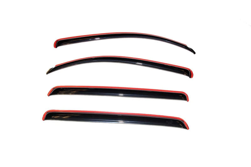 AVS 07-18 Toyota Tundra Crewmax Ventvisor In-Channel Front & Rear Window Deflectors 4pc - Smoke - Image 13