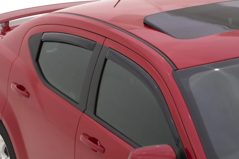 AVS 11-18 Dodge Charger Ventvisor In-Channel Front & Rear Window Deflectors 4pc - Smoke - Image 10