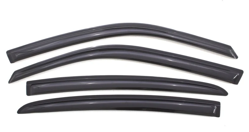 AVS 11-18 Dodge Charger Ventvisor Outside Mount Window Deflectors 4pc - Smoke - Image 4