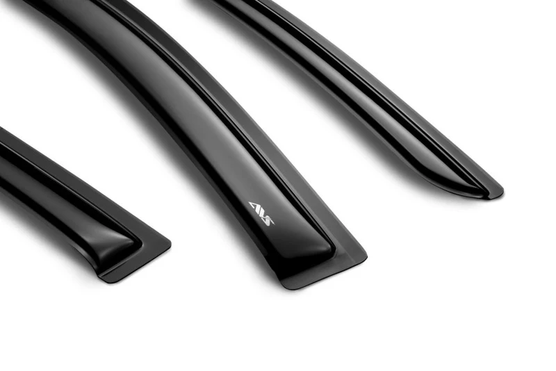AVS 11-19 Ford Ranger Crew Cab Ventvisor Outside Mount Window Deflectors 4pc - Smoke - Image 10