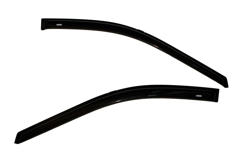 AVS 14-18 Chevy Silverado 1500 Standard Cab Ventvisor Outside Mount Window Deflectors 2pc - Smoke - Image 2