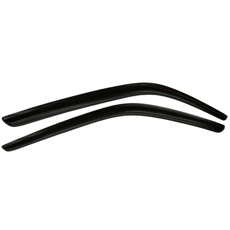AVS 15-18 Ford F-150 Standard Cab Ventvisor Outside Mount Window Deflectors 2pc - Smoke - Image 2