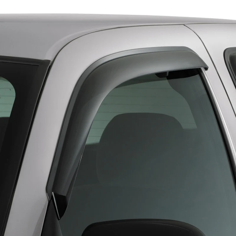 AVS 15-18 Ford F-150 Standard Cab Ventvisor Outside Mount Window Deflectors 2pc - Smoke - Image 4