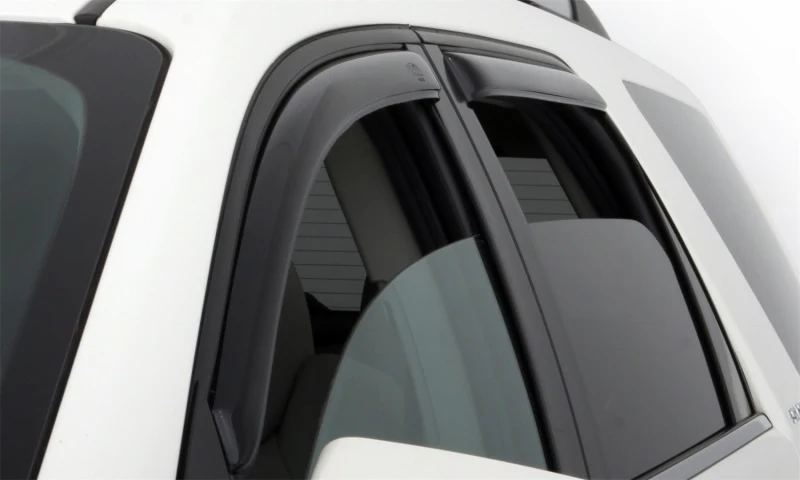 AVS 15-18 GMC Yukon XL Ventvisor In-Channel Front & Rear Window Deflectors 4pc - Smoke - Image 9